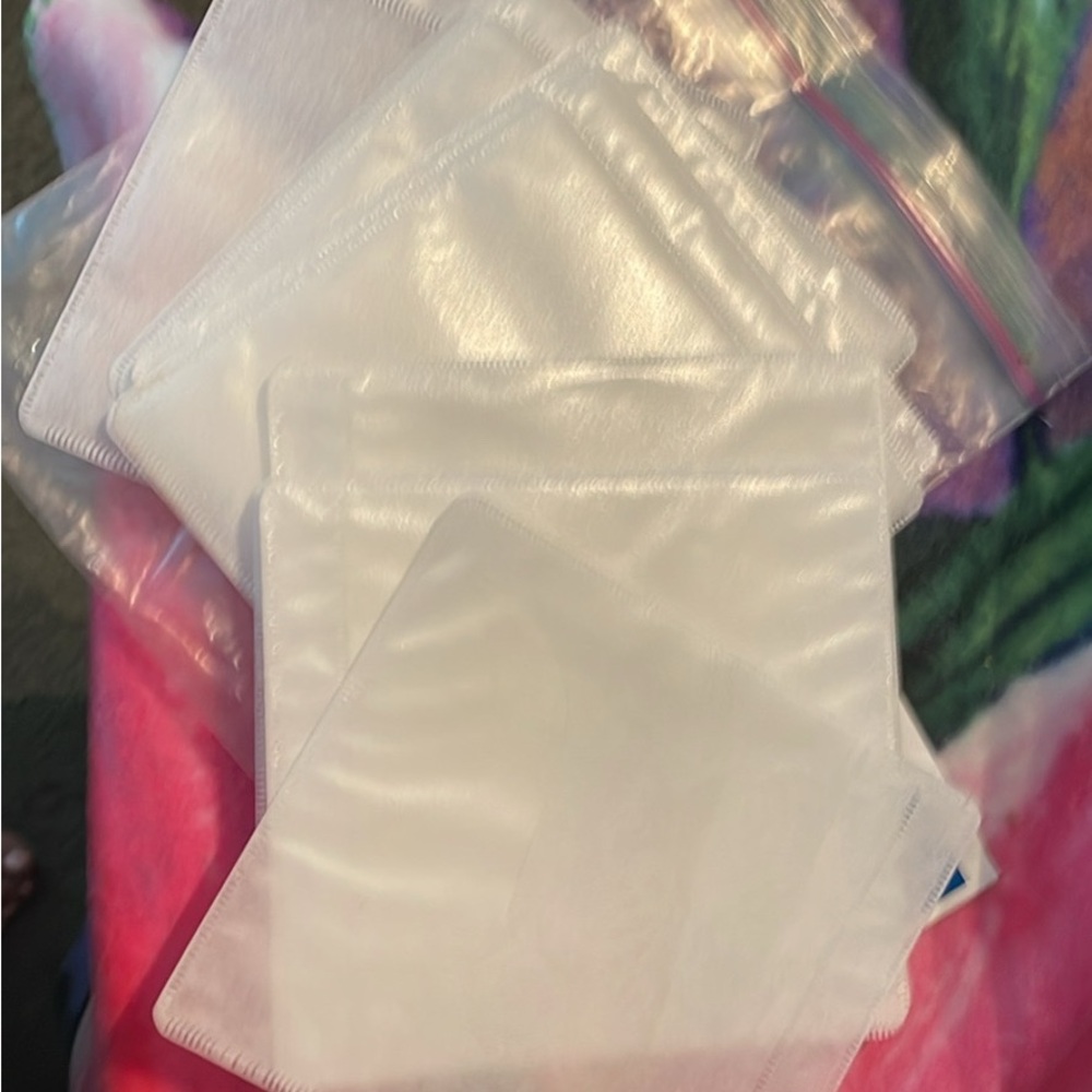 Set of 10 CD plastic holders